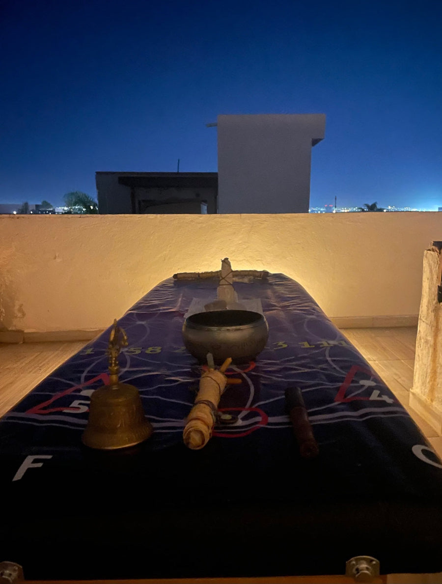Manta Cuántica Med Bed con envío GRATIS y meditaciones guiadas de regalo.